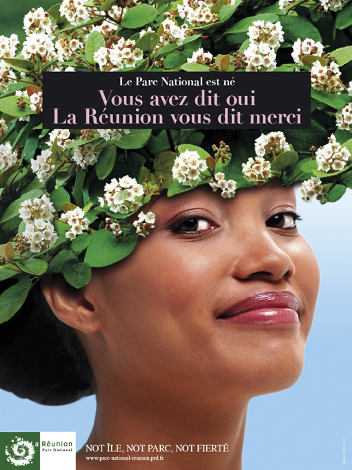 Pub pour le parc national de La Réunion